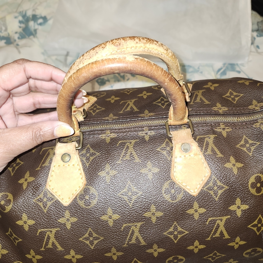 LOUIS VUITTON SPEEDY 35 - Picture 4 of 16